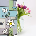 blue floral design in chennai