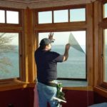 heat blocking window film fixing