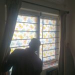 Decorative glass film for windows