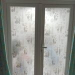 Decorative window glass film