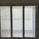 Semi frosted window film