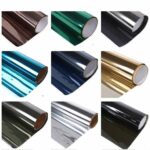 colored mirror effect sun control film