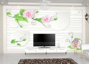 color leaves textured wallpaper