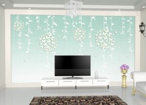 3d leaf wallpaper in chennai